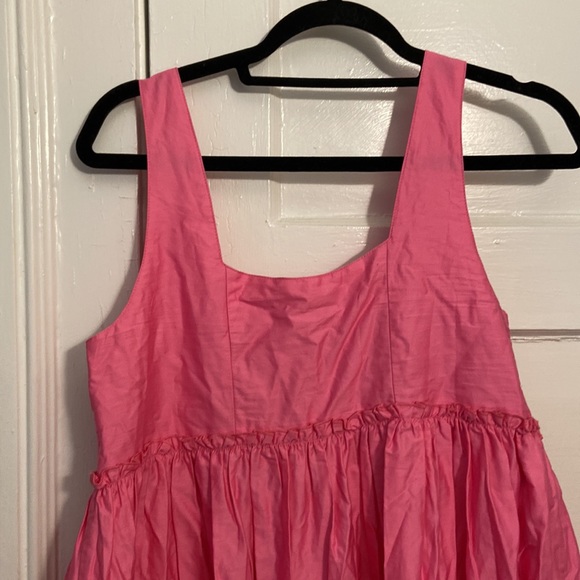 Aureta Dresses Aureta Studio Hot Pink Dahlia Mini Dress Poshmark